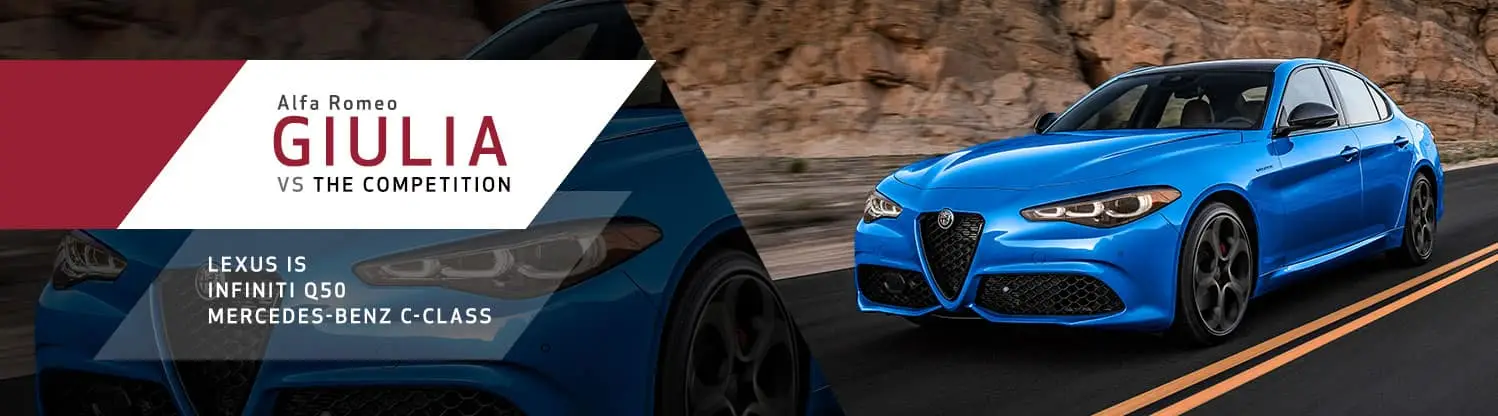2025 Alfa Romeo Giulia vs. BMW 3 Series vs Lexus IS vs INFINITI Q50